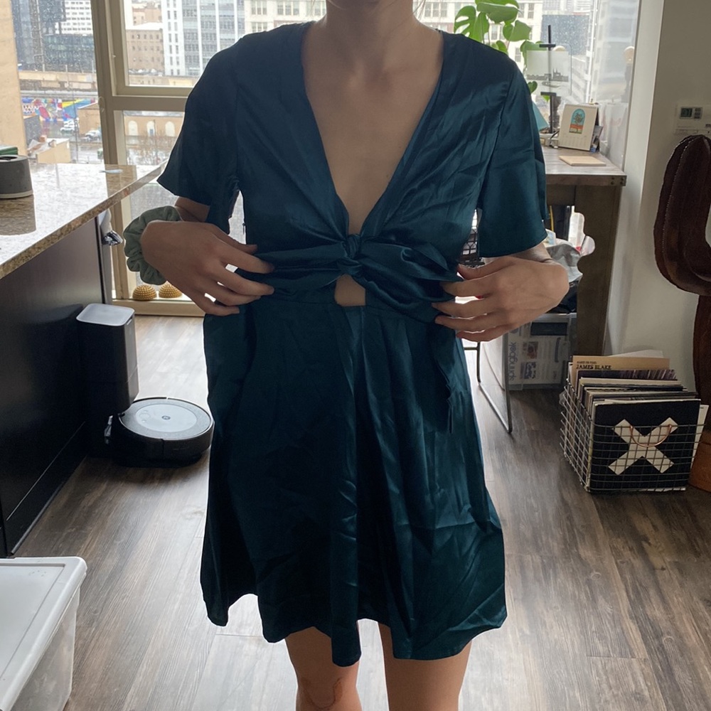 Dress silk like material